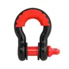 Grillete Forjado Estilo Americano Herramienta de Elevación en Forma de U para Fijación de Remolque Grillete de Remolque Accesorios de Anillo de Resorte Específicos para Rescate