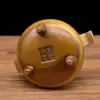 Quemador de incienso de latón Hongda tamaño pequeño de tres patas estufa de tres patas de doble oreja estufa de oreja doblada al por mayor adornos de artesanía de cobre