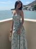 Verano 2026 Nuevo Estilo Europeo y Americano Dulce Sin Tirantes Ajustado Elegante Vestido de Princesa Vestido Camisola Floral para Mujer Venta al por Mayor
