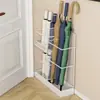 Porta Paraguas de Lujo Ligero para Entrada, Soporte de Paraguas para Espacios Estrechos, Estante para Paraguas de Entrada de Ascensor, Estante de Almacenamiento de Paraguas de Pie para el Hogar