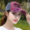 Gorra para Mujer Primavera y Verano Versátil Protector Solar Gorra de Béisbol para Hombre Lavada y Desgastada para Ciclismo Exterior Casual Gorra con Visera