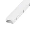 Perfil de Quilla de Aleación de Aluminio Tira de Luz Flexible Incrustada Ranura para Tira de Luz de Curvatura Arbitraria Aluminio LED Ranura de Aluminio con Forma de Arco