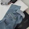 Yuran 26 coleção outono/inverno nova: jeans de sarja turca de peso pesado, finamente cortado, com barra desfiada, corte reto slim, jeans cropped