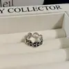 Anel de Cruz Sexy Doce e Cool com Gotejamento de Óleo Design de Nicho Feminino Luxo Acessível Anel Único Elegante de Alta Qualidade Anel para o Dedo Indicador