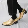Sapatos Casuais Masculinos Transfronteiriços Couro Macio Bico Fino Sapatos Formais de Negócios Salto Alto Masculino Slip-On Sapatos que Aumentam a Altura Sapatos Masculinos de Comércio Exterior