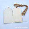Fichas de Madeira Penduráveis 95*54mm, Fichas de Madeira Decorativas Ecologicamente Corretas, Artesanato em Madeira, Cartões de Assinatura, Corda de Cânhamo Gratuita Disponível