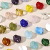 Cuentas de Sauce Retorcido Multicolor Cuentas de Vidrio con Agujero Recto Irregular para Collar Pulsera Joyería para Orejas Accesorios con Cuentas