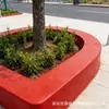 Assentos de Piscina em Forma de Árvore de Fibra de Vidro, Conjunto de Mesa e Cadeiras para Paisagismo de Jardim Externo, Parque, Lazer Público, Banco Irregular ao Redor de Árvore