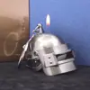 Conjunto Criativo Bd Frango Série Isqueiro Inflável de Chama Aberta Cabeça de Três Níveis Pacote de Três Níveis Sinal Q Periférico Atacado