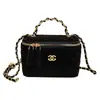 Bolso Cruzado para Mujer Nuevo 2026 con Acabado Mate, Bolso de Hombro Cruzado, Bolso Pequeño Tipo Caja con Cadena Estilo Chanel para Mujer