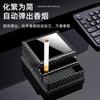 Nueva Caja de Cigarrillos Automática de Escritorio Venta Caliente Transfronteriza Creativa Caja de Almacenamiento de Cigarrillos para Coche Adornos Retro de Oficina Al por Mayor