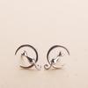 Aretes coreanos creativos lindos de gato luna para mujer temperamento dulce coreano gatito aretes fabricantes mayoreo generación