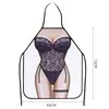 Fornecimento transfronteiriço de avental de personalidade engraçado avental cintura moda sexy fofo festa anual adereços de pegadinha fabricantes em estoque