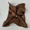 Scrunchie Quadrado de Cetim com Strass para Mulheres, Prendedor de Cabelo de Alta Qualidade e Elegante, Acessório de Cabelo Estilo Coreano