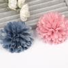 Directo de fábrica, disponible 11 cm, flores grandes, camelias, flor de tela hecha a mano, accesorios para ropa, accesorios DIY, accesorios