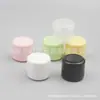 Tarro de crema de color 25g, tarro de crema negro, tarro para mascarilla facial, tarro transparente de boca ancha 25ml, tarro de crema facial rosa, caja para ungüentos