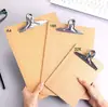 Clip de Tablero de Madera A4 Clip de Tablero Swan Tengfei Tablero de Escritura Portátil 16K Tablero con Veta de Madera 32K Herramientas Culturales y Educativas Materiales de Oficina