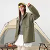 Verano 2026 Nuevo Modelo UPF50+ Seda Helada Fresca Ropa de Protección Solar Ligera Deportiva Casual Versátil Chaqueta para la Piel Ropa de Protección Solar
