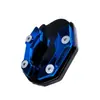 Peças de Modificação para Veículos Elétricos Alargador de Suporte Lateral Almofada Antiderrapante Suporte Lateral de Liga de Alumínio CNC Dispositivo Auxiliar para Motocicleta