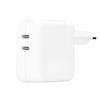 Carregador de Parede Rápido 35W Adequado para Apple Porta Dupla C Pés Removíveis Adaptador Padrão Britânico Carregador 50W Padrão Europeu