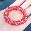 Diadema de Cristal Estilo Coreano para Mujer Accesorios Sencillos para el Cabello Banda Elástica Elegante Diadema Pulsera Cordón de Mano con Perlas Tocado de Doble Propósito