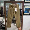 Calça Casual de Sarja Grossa Resistente de Algodão Puro para Homem, Primavera e Outono, Corte Reto Solto, Estilo Americano, Marca Moderna, Calça Cool para Trabalho