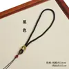Cordón de Pulsera Tejido a Mano con Decoración Roja y Dorada, No se Desvanece Fácilmente, Adecuado para Artículos Culturales Antiguos y Llaveros