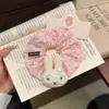 Lindo Conejito de Lunares Ligadura para el Cabello de Intestino Delgado Femenina Dulce Versátil Cuerda para el Cabello Tocados Atar Cola de Caballo Accesorios para el Cabello