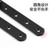 Jinrongda Escuadras de Esquina Negras Engrosadas Soporte de Estante Conector de Ángulo de Hierro Ángulo Recto Blanco en Forma de L 90 Grados Venta al por Mayor