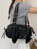 Shuai Mijia 2026 Verano Nuevo Bolso de Hombro Estilo Coreano Lindo con Orejas de Conejo para Mujer, Bolso Cruzado Elegante para el Día a Día, Moda de Nicho