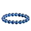 Pulsera Tesoro Azul Marino Fu Tianlan Beibei Pulsera Tesoro Azul Marino Diablo Cuerpo Crema Hielo Roto Cuerpo Negro Acuamarina Tesoro