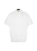 Camisa Holgada de Manga Corta Estilo Retro Americano de Alta Tecnología para Viajeros, Camiseta Cardigan Versátil Simple de Verano para Hombres y Mujeres, Top Casual