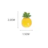 Pingentes de sapato 3D em formato de fruta: designs de morango, pêssego, melancia, maçã e cereja. Faça você mesmo, decorações de sapato removíveis, acessórios fofos