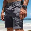 Tamanho Europeu Transfronteiriço Aliexpress Amazon Comércio Exterior Venda Quente Roupa de Trabalho Shorts Casuais Masculinos Soltos Tendência Shorts de Cinco Pontos