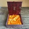 Caja de peine embalaje bolsa de tela fábrica venta al por mayor estilo chino sándalo peine caja de regalo antigua regalo de negocios embalaje en stock