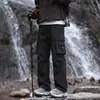 50,000 piezas en stock: Pantalones Cargo Casuales Sueltos para Hombre Otoño 2026, Talla Grande, Funcionales para Exteriores, Cortavientos e Impermeables, Pantalones Paracaidistas K