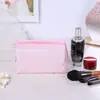 Bolsa con Cremallera de Almacenamiento Tpu Cosida de Aspecto Elegante 2025 Bolsa de Cosméticos Tpu Bolsa de Almacenamiento de Viaje Transparente de Gran Capacidad