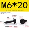 Parafusos Autoatarraxantes Sextavados Externos com Flange Dentada Zinco Preto Aço Inoxidável 304 M3~M8 Parafusos Autoatarraxantes Padrão Guangdong Gbwa