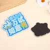 Fabricante Ímã de Geladeira Magnético Transparente de Acrílico Desenho Criativo Cartoon Cidade Universidade Cultural e Criativo Design DIY