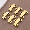 Acero Inoxidable Transfronterizo Forma de Uno Borla Porosa Colgante Pequeño Conector DIY Aretes Collar Accesorios para Joyería Material