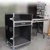 Gabinete flight case para chassi de amplificador mixer 16U 12U áudio 8U gabinete de equipamento de performance