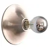 Lámpara de Pared Bauhaus Vintage en Plata, Retro Nostálgica, para Mesita de Noche, Dormitorio, Balcón, Pasillo, Pared de Fondo, Lámpara Modelo Nuevo
