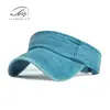 Sombrero Transfronterizo al por Mayor Estilo Coreano Algodón Lavado Gorra con Visera para Hombres y Mujeres Protección Solar de Verano Sombrilla Gorra de Béisbol