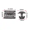 9638274480 é adequado para clipe de para-choque dianteiro de para-lama de carro Citroen C4 Sega Triumph Peugeot