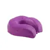 Almohada con joroba en forma de U Espuma viscoelástica de rebote lento Almohada en forma de U Almohada para viajes en avión Almohada para siesta Almohada viscoelástica