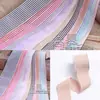 Fita Listrada Bicolor Coreana Acessórios de Cabelo Material DIY Embalagem de Caixa de Presente Acessórios de Vestuário Cadarços Fita Estilo Acadêmico