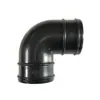 Conector de manguera de agua suave codo de tubería principal tesilla pasante válvula tapón de cuatro vías abrazadera cinta de riego por goteo mismo diámetro 2 pulgadas 3 pulgadas