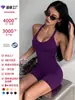 Conjunto de Yoga e Fitness Duas Peças Sem Costura Transfronteiriço Color Block Roupa de Ginástica Cintura Alta Controle de Barriga Levanta Bumbum Pêssego Conjunto Esportivo de Yoga
