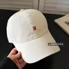 Boné de beisebol simples bordado estilo coreano para mulheres, aba larga de verão, faz o rosto parecer menor, proteção solar e sombra ao ar livre, boné tipo bico de pato