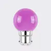 Bombilla de Luz LED de Colores Rosca E27 Bayoneta B22 Decorativa de Colores Amarillo Verde Azul Rosa Naranja Morado Rojo Pequeña Bombilla de Bajo Consumo